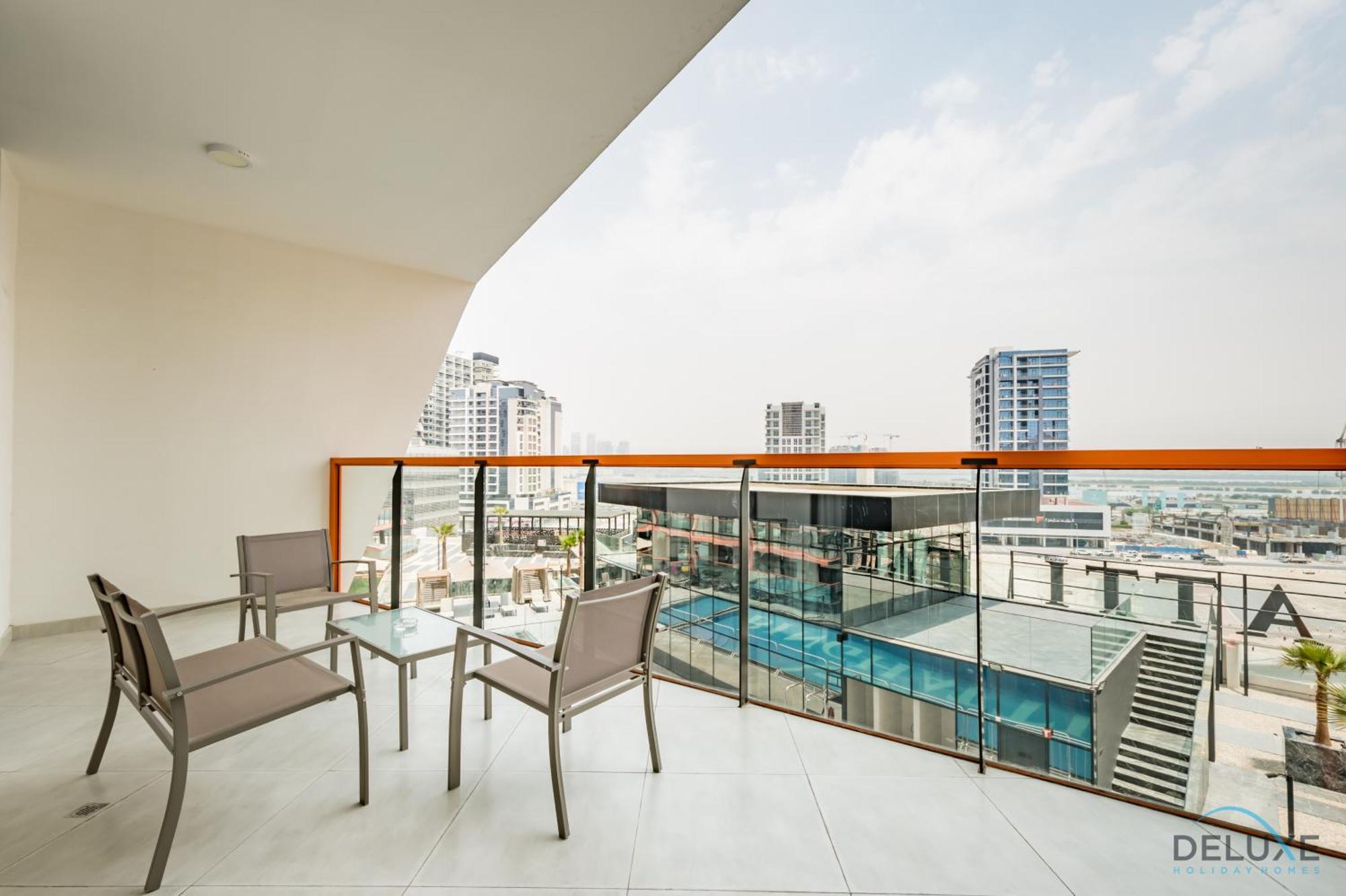 Inviting 1br In Binghatti Avenue, Al Jaddaf By Deluxe Apartment