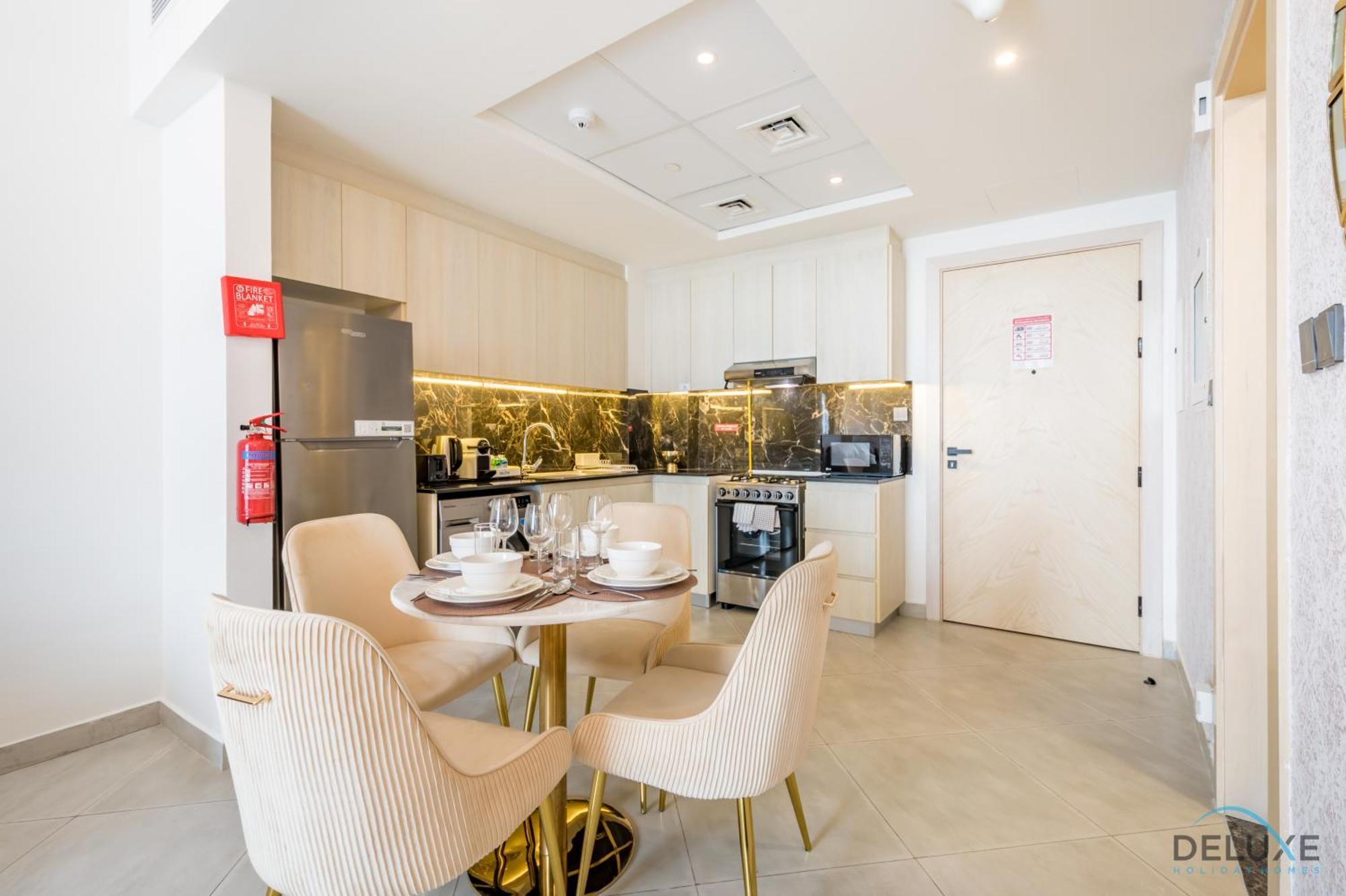 Apartment Inviting 1br In Binghatti Avenue, Al Jaddaf By Deluxe Dubai