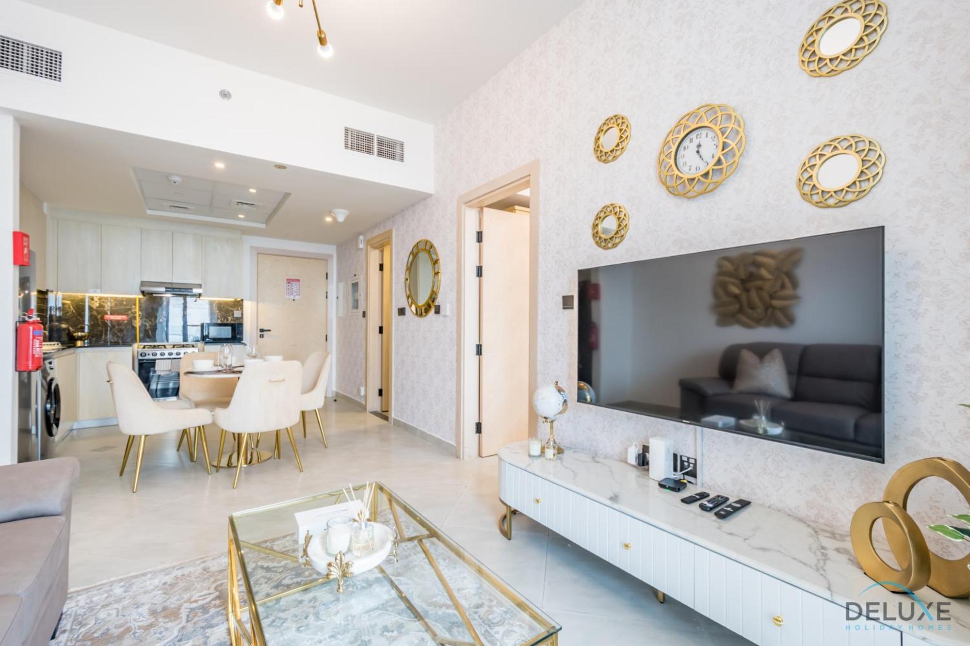 Apartment Inviting 1br In Binghatti Avenue, Al Jaddaf By Deluxe Dubai