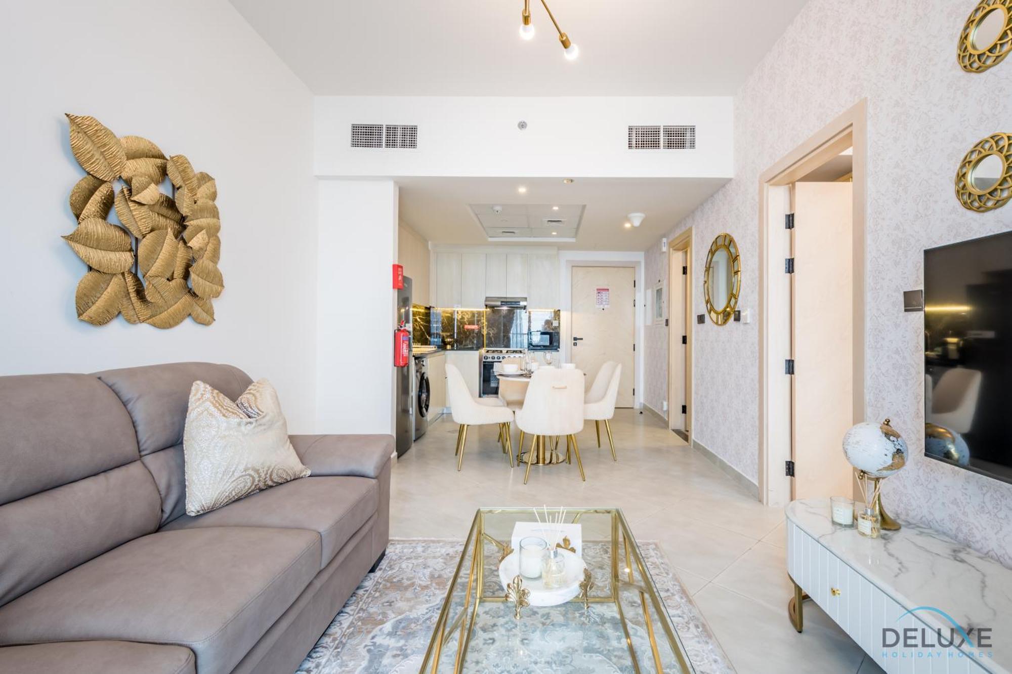 Apartment Inviting 1br In Binghatti Avenue, Al Jaddaf By Deluxe *